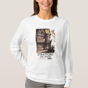 Camiseta Poster del carril de la casa del mesón y de
