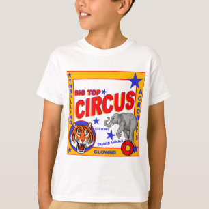 Camiseta Poster del circo del vintage