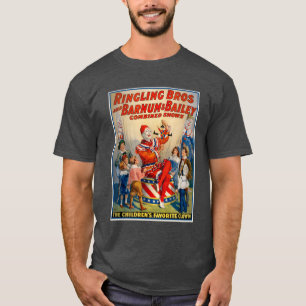Camiseta Póster del Circo Ringling Bros y Barnum & Bailey