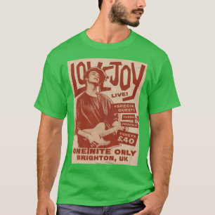 Camiseta poster del Concierto de Lovejoy de los 90