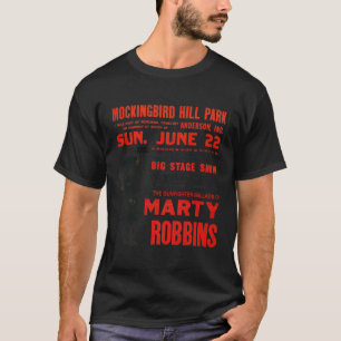 Camiseta Poster del Concierto Marty Robbins