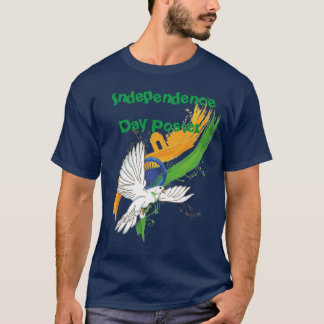Camiseta Poster del Día de la Independencia de la India 