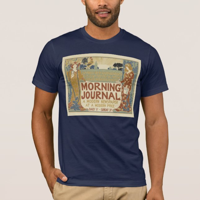 Camiseta Poster del Diario de la Mañana (Anverso)
