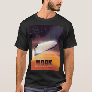 Camiseta Póster del espacio de Marte
