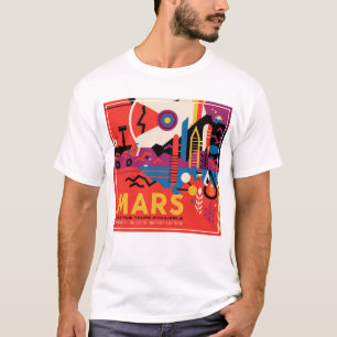 Camiseta Poster del Espacio Retro - Programa de Exploración