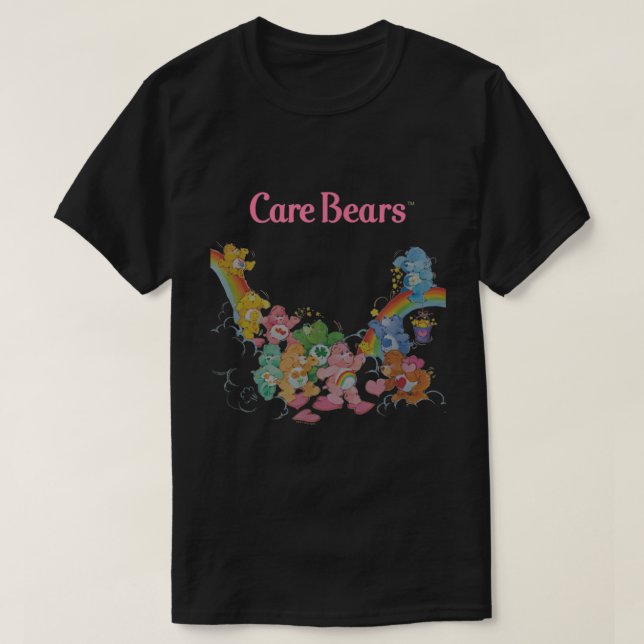 Camiseta Poster del grupo Rainbow Classic Bears Care  (Diseño del anverso)