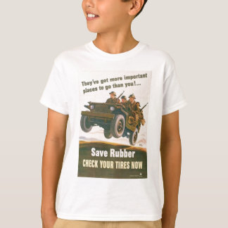 Camiseta Poster del jeep del vuelo
