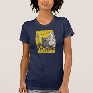 Camiseta Poster del perfume del vintage
