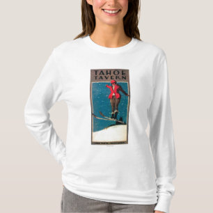 Camiseta Poster del promo de la taberna de Tahoe