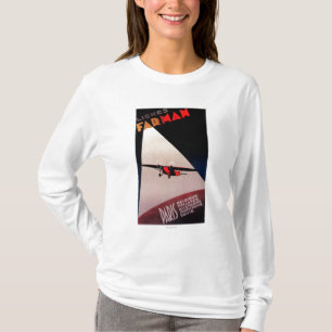 Camiseta Poster del promo del monoplano de Farman 300 de