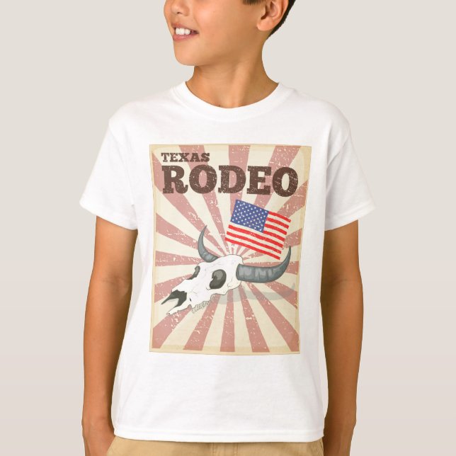Camiseta Poster del rodeo (Anverso)