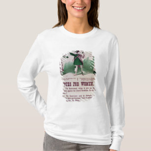 Camiseta Poster del sufragio de las mujeres