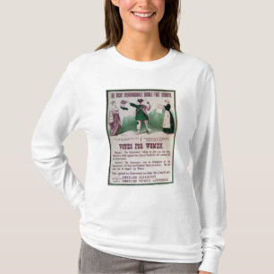 Camiseta Poster del sufragio de las mujeres
