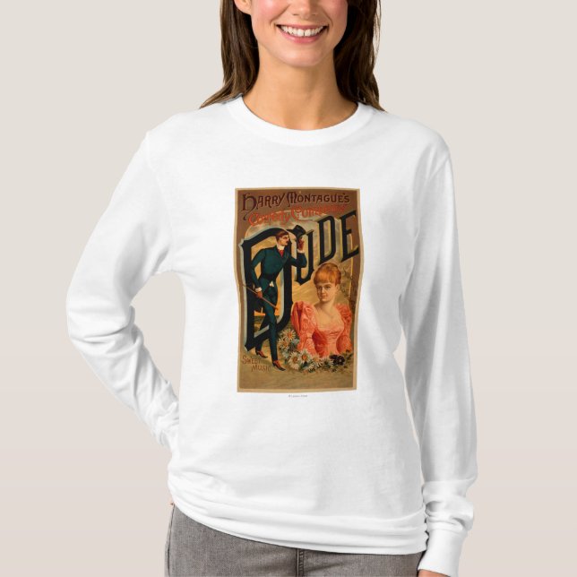 Camiseta Poster del teatro del "tipo" de la comedia de (Anverso)