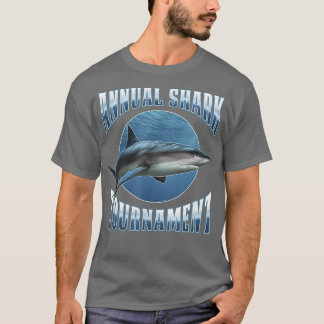 Camiseta Poster del Torneo Anual de Tiburones