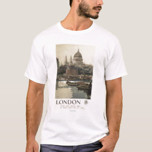 Camiseta Poster del viaje de Great Western San Pablo
