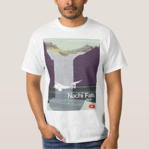 Camiseta Poster del viaje del estilo del vintage de Japón