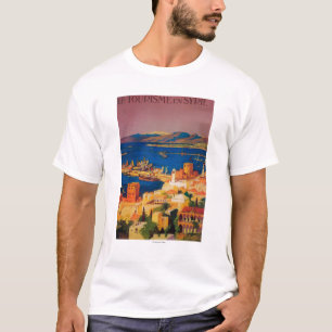Camiseta Poster del viaje del francés, viajando en Siria