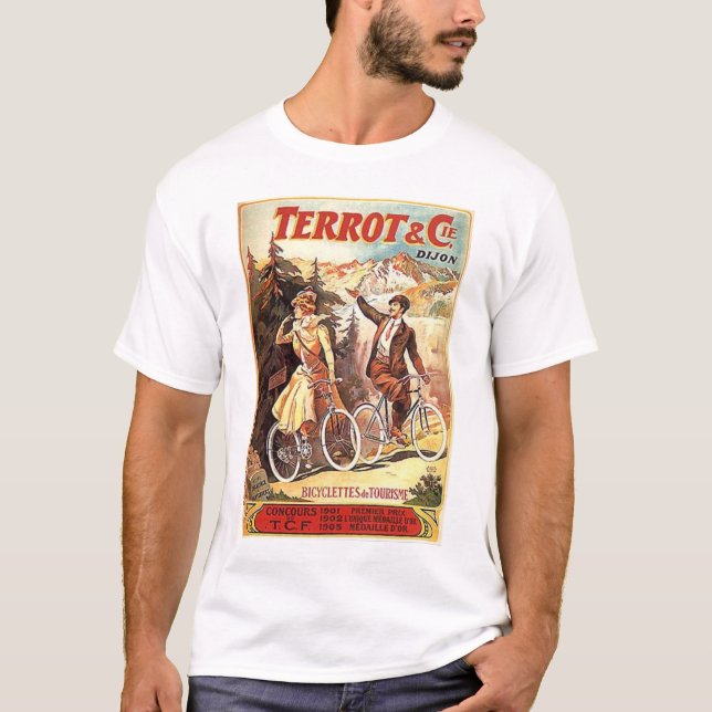 Camiseta poster del vintage (Anverso)