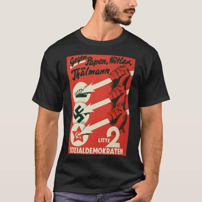 Camiseta Poster delantero de hierro (Anverso)