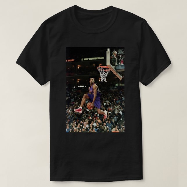 Camiseta Poster deportivo Vince Carter (Diseño del anverso)