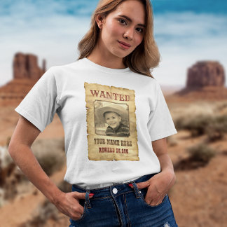 Camiseta Poster deseado | Plantilla de fotografía virgen si