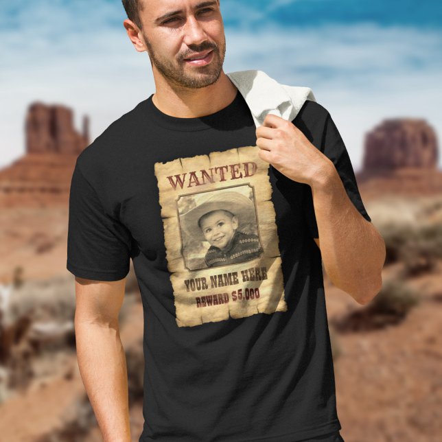 Camiseta Poster deseado | Plantilla de fotografía virgen si (Subido por el creador)