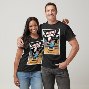 Camiseta Póster divertido de Pickleball con garras de gato