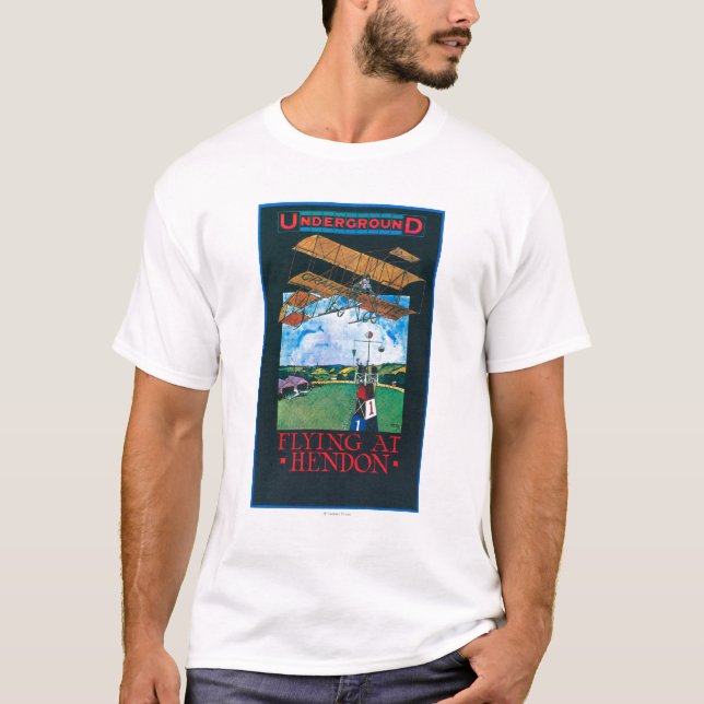 Camiseta Poster excesivo Grahame-Blanco y plano del (Anverso)
