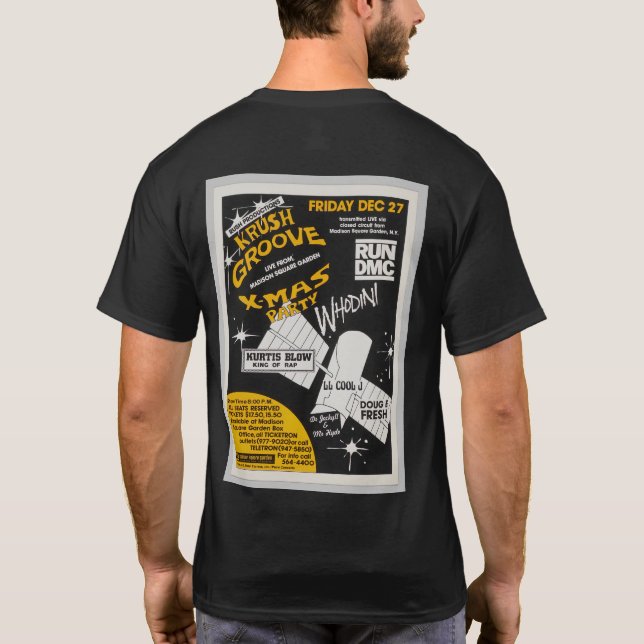 Camiseta Poster Fiesta de Krush Groove Navidades (Reverso)