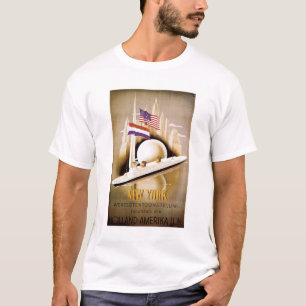 Camiseta Poster Holland Amerika New York