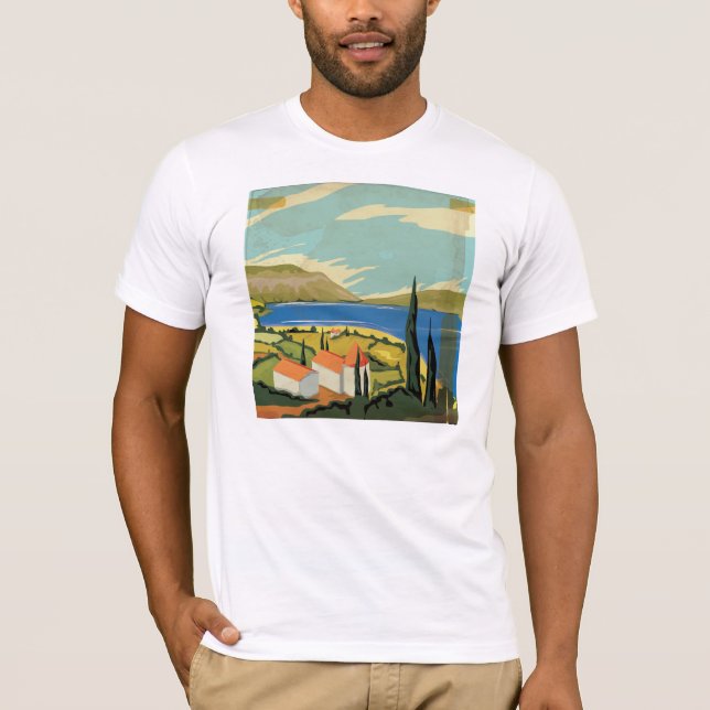 Camiseta Póster italiano vintage (Anverso)