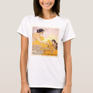 Camiseta Poster italiano Vintage 1917