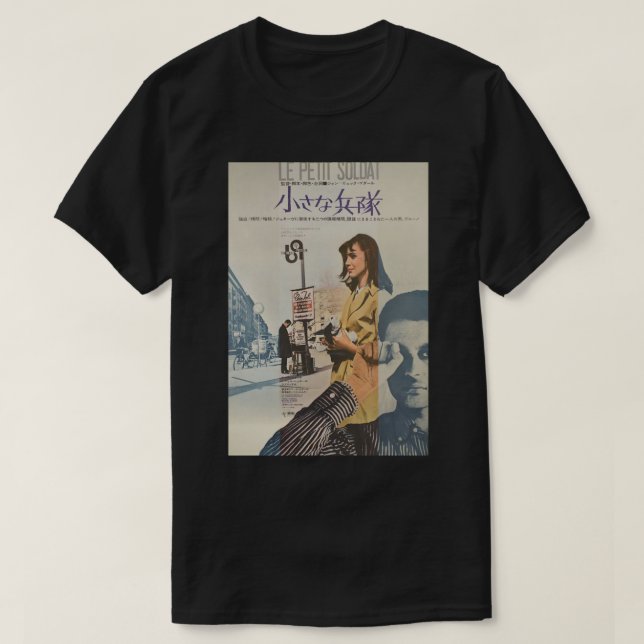 Camiseta Poster japonés Le Petit Soldat (Diseño del anverso)