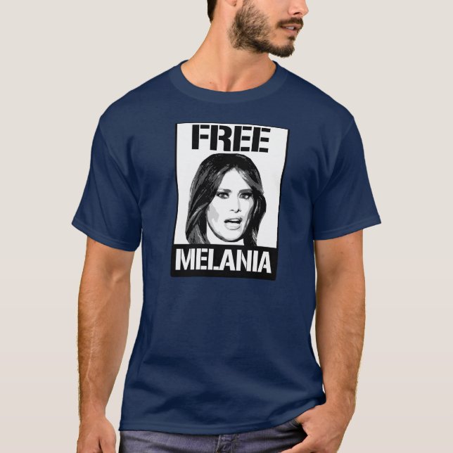CAMISETA POSTER LIBRE DE MELANIA - (Anverso)