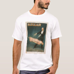 Camiseta Poster mágico #1 de la levitación de Kellar
