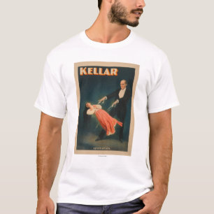 Camiseta Poster mágico #2 de la levitación de Kellar