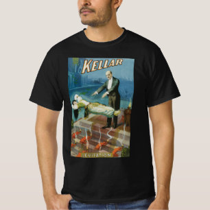 Camiseta Póster Mágico Antiguo, Mago Harry Kellar