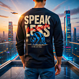 Camiseta Póster Motivacional "Miau Más Inteligente" para Am