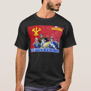 Camiseta Poster norcoreano del Partido Comunista