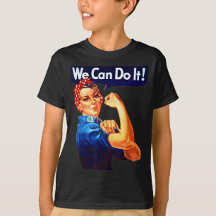 Camiseta Póster Nosotras Rosie Riveter Podemos Feminista