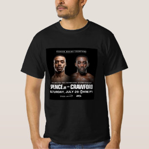 Camiseta Poster Oficial Spence vs Crawford