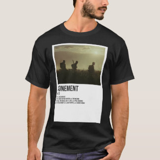 Camiseta POSTER POSTER de guerra de ATONEMENT