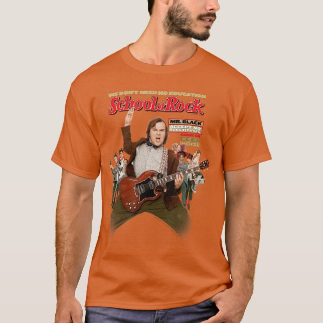 Camiseta Póster principal de School of Rock amigos (Anverso)