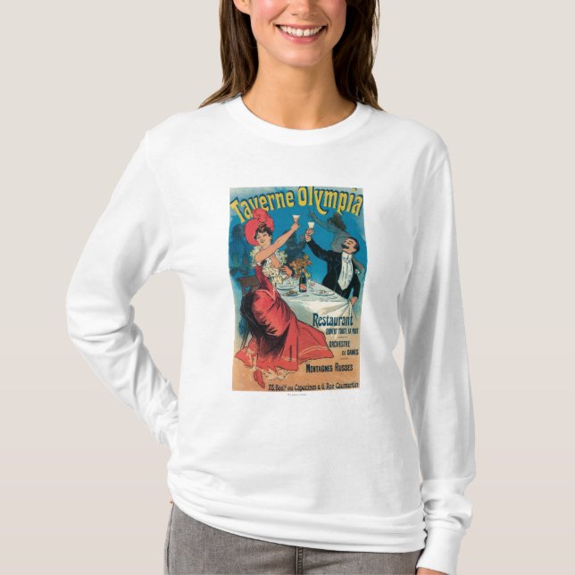 Camiseta Poster promocional de Taverne Olympia (Anverso)