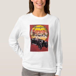 Camiseta Poster promocional del automóvil de Peugeot