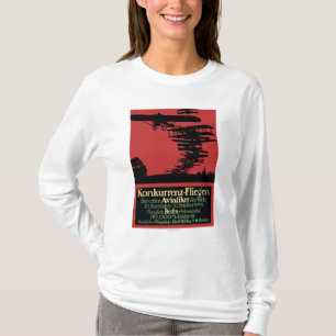 Camiseta Poster promocional del campo de aviación de