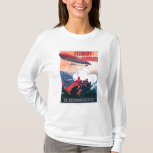 Camiseta Poster promocional del dirigible de Adjudant