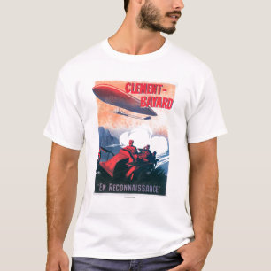 Camiseta Poster promocional del dirigible de Adjudant