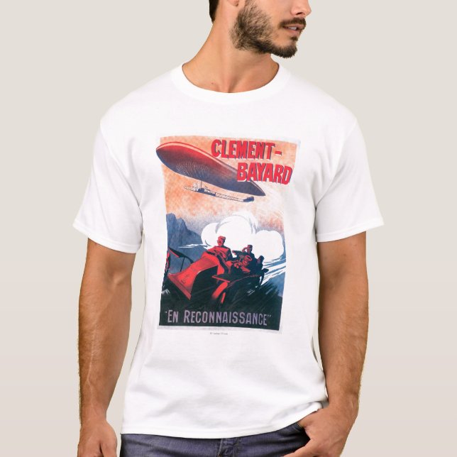 Camiseta Poster promocional del dirigible de Adjudant (Anverso)